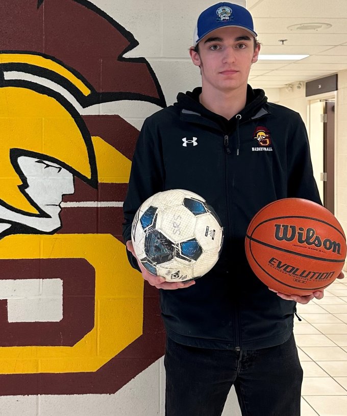 Grade 9 Souris Regional Student Aidan Campbell