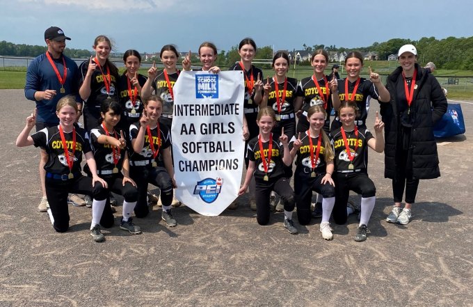 Queen Charlotte Provincial AA Girls Softball Champs