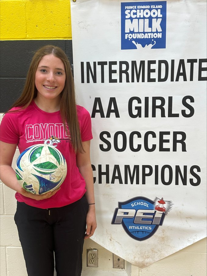 Pheobe LeCoure is a Grade 9 student at Queen Charlotte Intermediate School